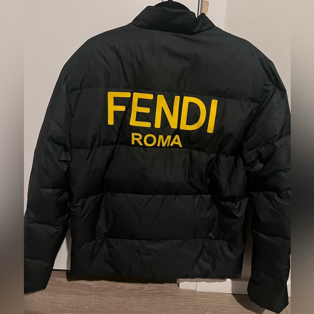 Men's FENDI Reversible Down Puffer Coat